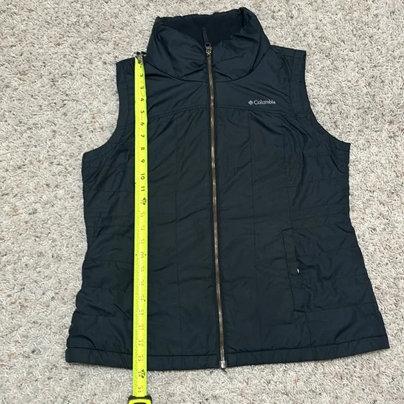 Columbia Vest Size Large Dark Grey/Black - Picture 3 of 13